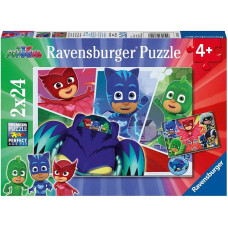 Ravensburger puzle PJ Masks 2x24gb. R07825