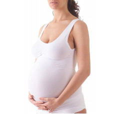 BELLISSIMA Tank Top with support for the breast and the stomach Maternity