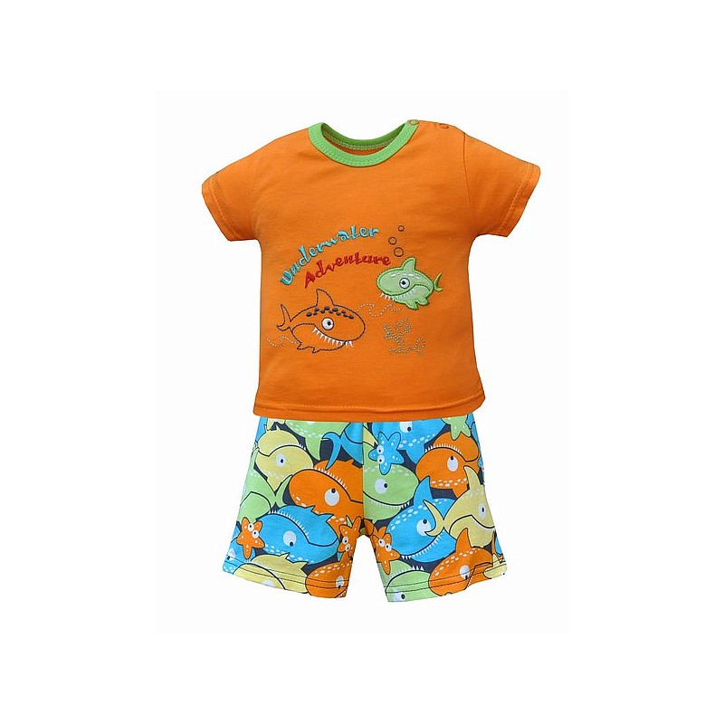 KOALA NEMO Summer set for boys 68 size, 03-679 orange