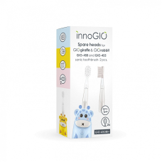 INNOGIO Spare heads for GIOgiraffe & GIOrabbit toothbrush for children GIO-450BH