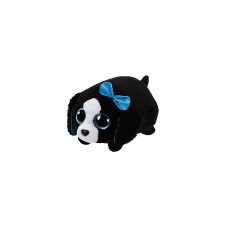 TY Teeny Tys Toy BLACK / WHITE DOG MARCI 9cm, TY41236