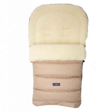 WOMAR Nordic Melanz sleeping bag on sheepskin N77, 21 BEIGE