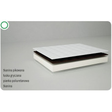 DANPOL Mattress 140x70x6cm buckwheat