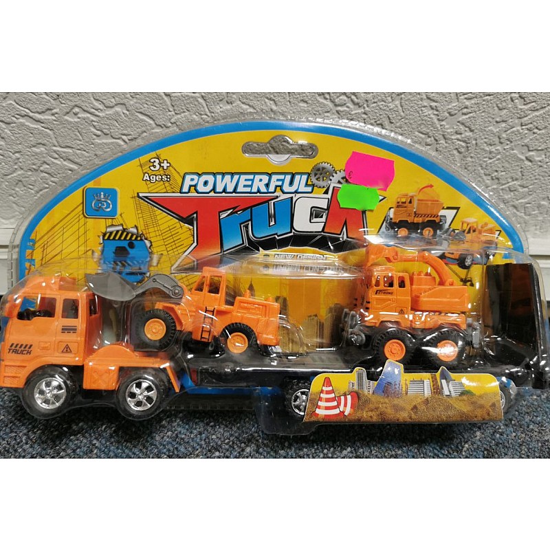 ERJUTOYS Truck set 3+, JU8360