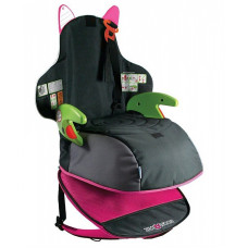 TRUNKI 15-36kg child car seat and a backpack 2in1, pink TRUA-0046