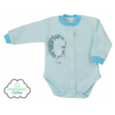 KOALA LESNY PRZYJACIEL body with long sleeve 56 size, 08-677 blue