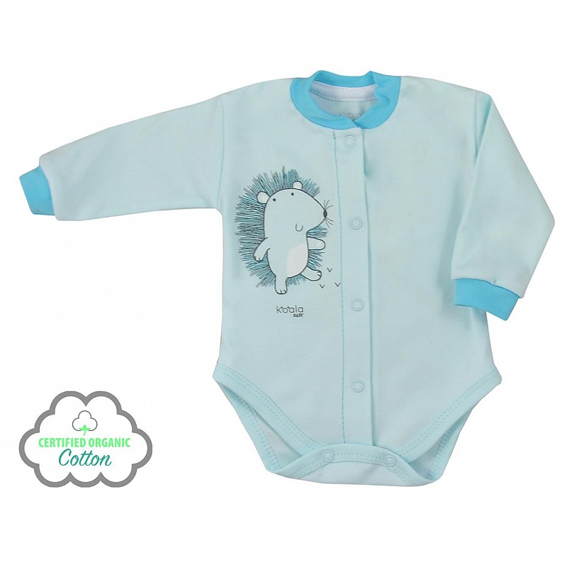 KOALA LESNY PRZYJACIEL body with long sleeve 56 size, 08-677 blue