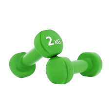 MPORT Set of weights 2x2kg - green KR21