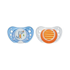 CHICCO pacifier Physio Air, latex, blue, 6M+, 2pcs., 75022.21 SALE