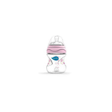 NUVITA MIMIC ORIGIN 150ml bottle with silicone teat 0m + 6010 pink