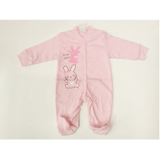 GAMEX romper with long sleeve 56size pink