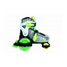 MUUWMI children's roller skates NEON LED 30-33 Size AU 329