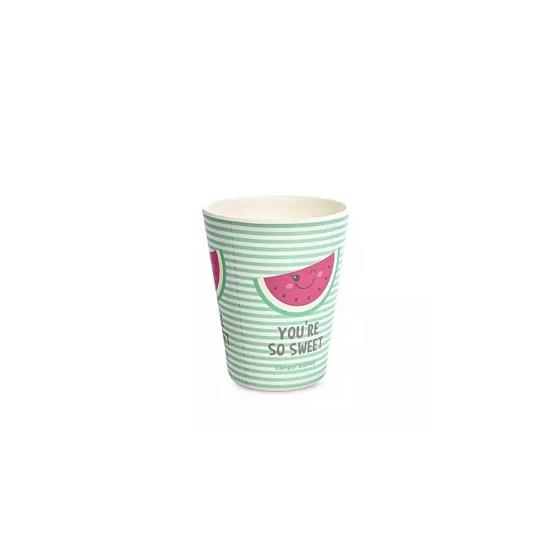 CANPOL BEBIES SO COOL Bamboo Cup 9/212 Watermelon pink