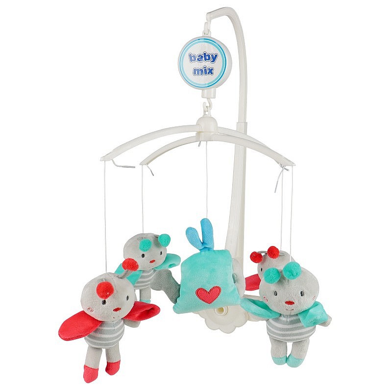 BABY MIX Musical carousel soft toys 0m+ TK/486M