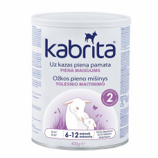 KABRITA 2 GOLD the infant formula from goat's milk from 6 months, 400g., KA12