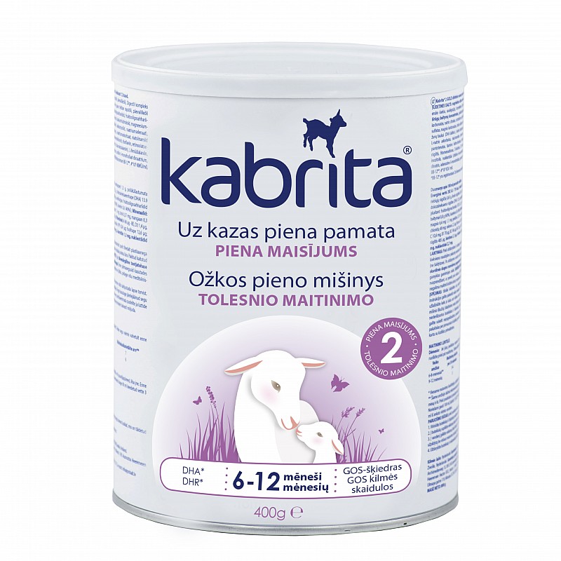 KABRITA 2 GOLD the infant formula from goat's milk from 6 months, 400g., KA12