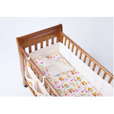 TROLL cradle bedding set 2D/70x80cm CIRCUS BCR-BDCC01-CC