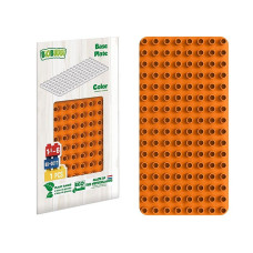 BiOBUDDi base plate 1pcs., BB-0017 Orange