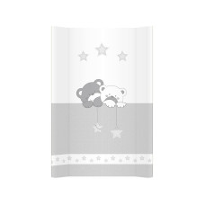 KLUPS Star Dream H186 Hard Changing mat 80x47cm - gray with white PT80186