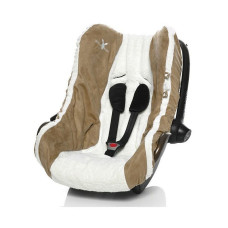 WALLABOO Cover in Car Seat 0-13kg, chocolat