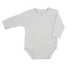 KOALA BABY MIŠ Body with long sleaves 09-393 56 size ecru