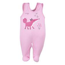 HAPPY KOALA BABY sleeveless Romper size 80 07-488 pink