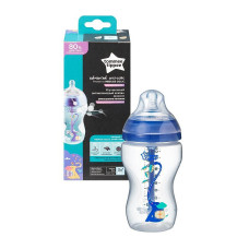 TOMMEE TIPPEE Advanced BOY antikolikovaya Feeding Bottle 340ml 3m +