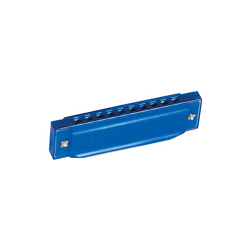 BINO Mouth organ blue 13cm 86582 blue