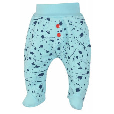 KOALA HIP-HIP baby pants with feet 74 size, 08-467 blue