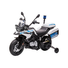 TO-MA electric motorcycle 12V/7Ah BMW POLICE, F850 white (EVA wheels)