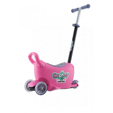 MILLY MALLY SNOOP! Scooter 3in1 PINK