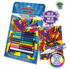 SPLAT PLANET Magic coloring book SUPER HEROES, 42224