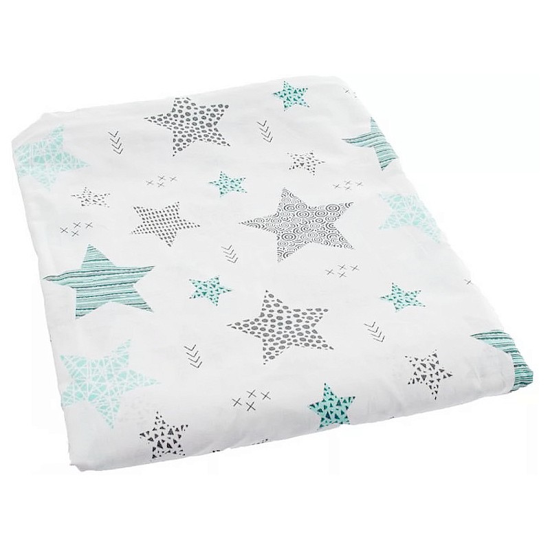 ANKRAS NEW STARS bedding set 2 piece 120x90cm green