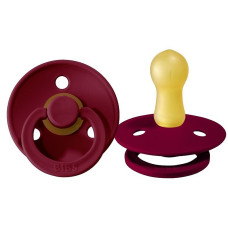 BIBS Pacifier for natural latex 6m+ Ruby M