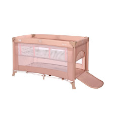 LORELLI TORINO II LAYERS bed for travel MISTY ROSE, 2 level