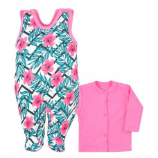 KOALA TROPICAL sliders with blouse size 56, 07-176 pink