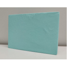 ATK Cotton bed sheet with an elastic band 140x70cm, 04 cyan