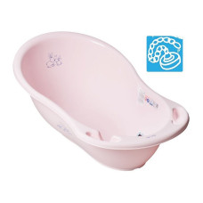 TEGA BABY baby bath with a plug RABBIT 86cm - pink, KR-004