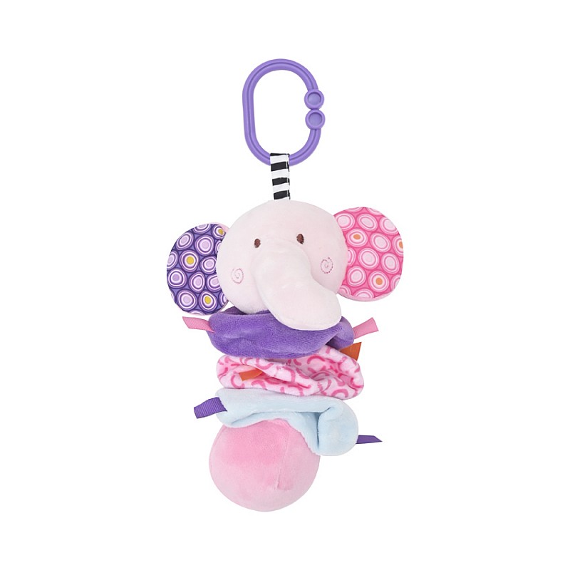 LORELLI vibrating toy ELEPHANT PINK, 1019139 0005