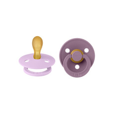 BIBS Colour Symmetrical pacifiers Violet Sky / Mauve 0-6m., 2 pcs.