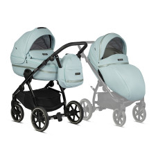 TUTIS UNO3+ Leather Edition universal stroller 2in1, 196 Light Mint