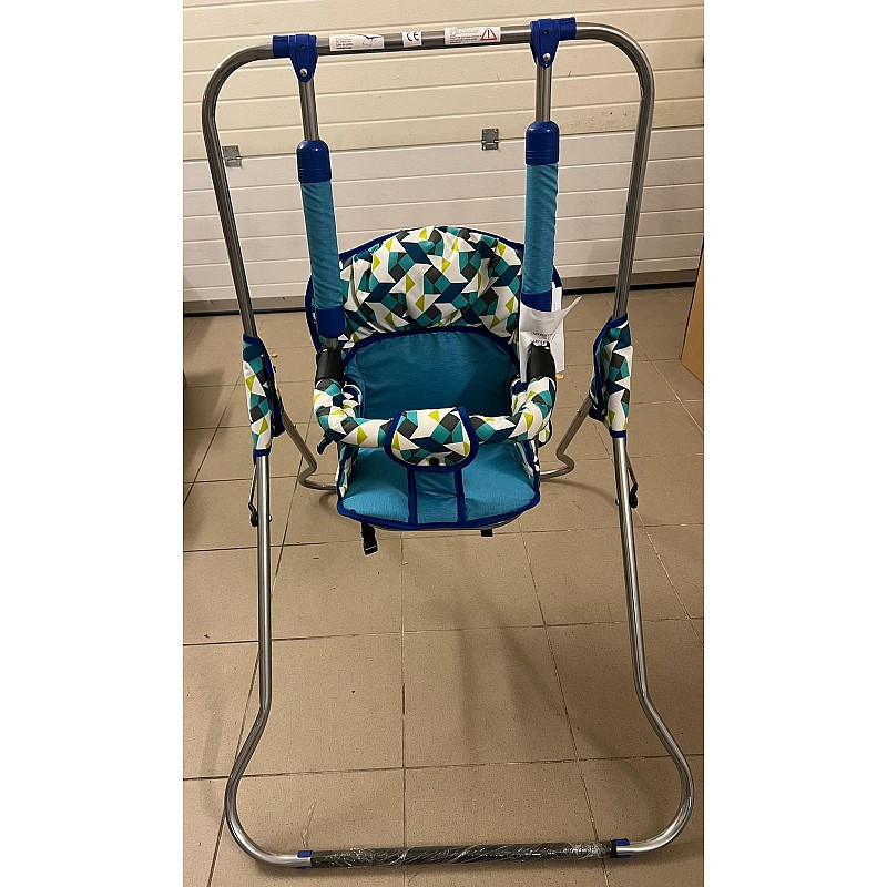 ACIA swings with safety bar GEO blue