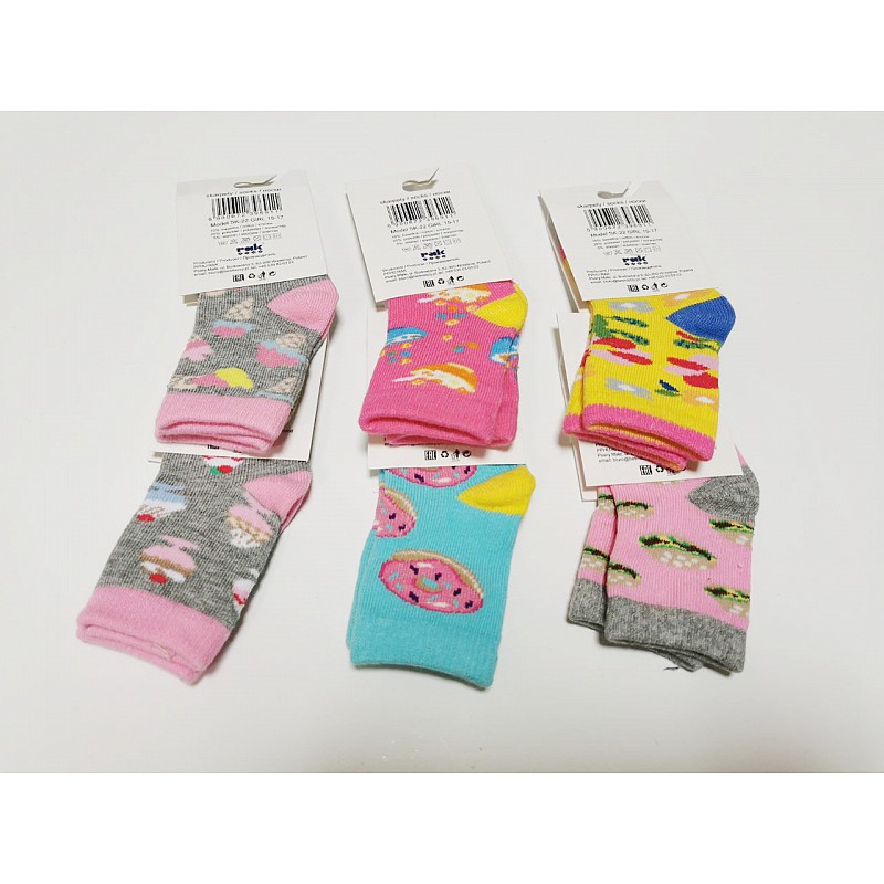 BE SNAZZY Socks 15-17cm., SK-22 GIRL