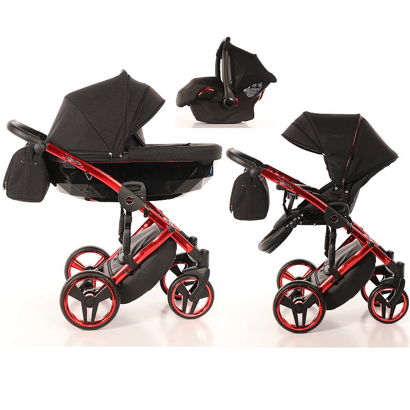 JUNAMA DIAMOND INDIVIDUAL Universal stroller 3in1, 01