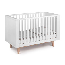 TROLL SCANDY cot 120x60cm White COT-SC0557