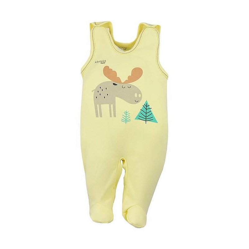 KOALA HAPPY BABY sliders 62 sleeveless size 07-485 yellow