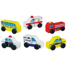 Viga 59506 City Vehicles 6Pcs Set