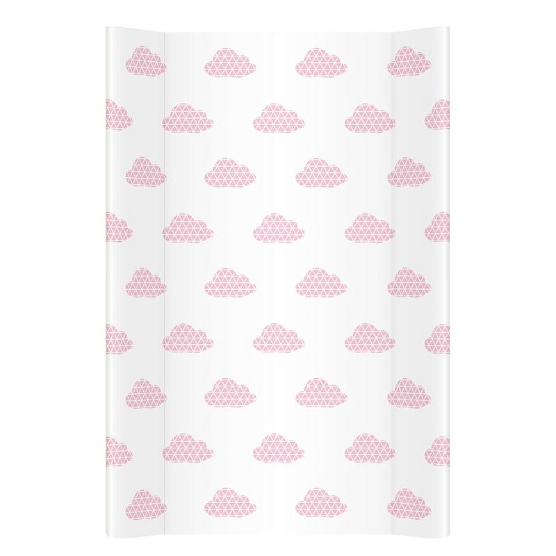 KLUPS PINK CLOUDS 247 Swaddle surface with a soft basis on the dresser 70x47sm