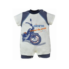 KOALA MOTOREK pantsuit 62 size 05-629 blue/ecru SALE