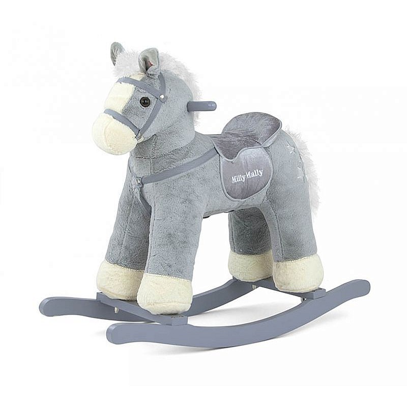 MILLY MALLY PEPE Kids Rocking Horse GREY